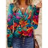 Women's Casual Zipper Long Sleeve T-Shirt
