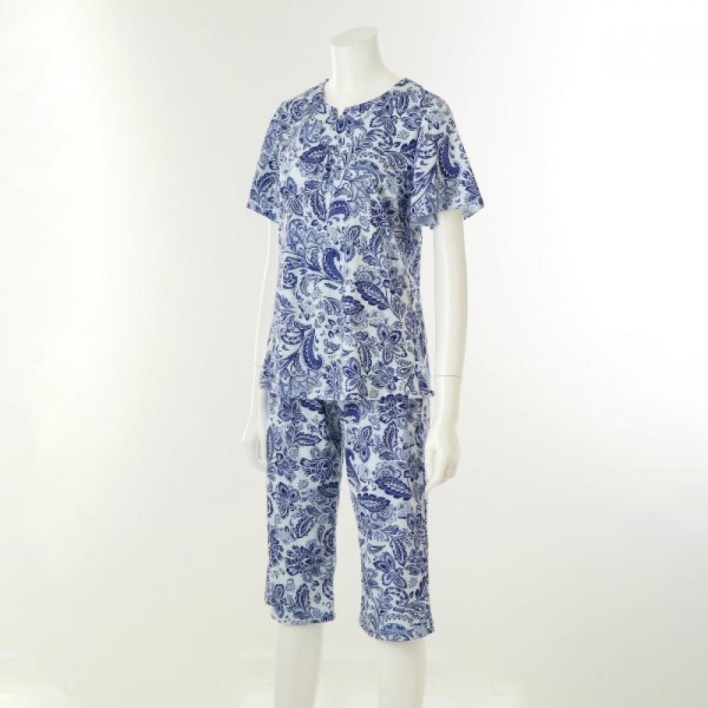 Wacoal Women Paisley Print Easy Wear Pajama Set Wpa859ws Wpa859wp