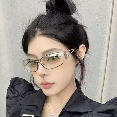 Future Technology Sense Sunglass Women Stylish Hollow Out Sun Glasses For Man High Quality Men Sunglasses