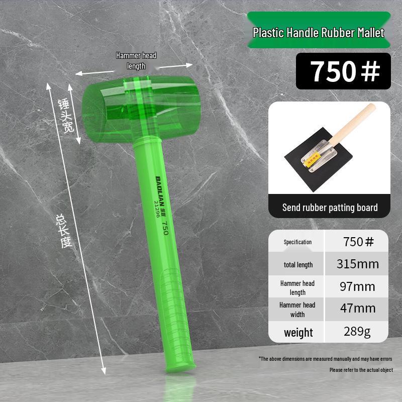 Baolian Gumowy Młotek Odporny na Wstrząsy do Montażu Płytek i Podłóg