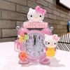Sanrio HelloKitty MyMelody Cinnamoroll Wecker Kawaii Anime Küchen-Timer Wecker Mini Wohnzimmer Heimdekoration Geschenk