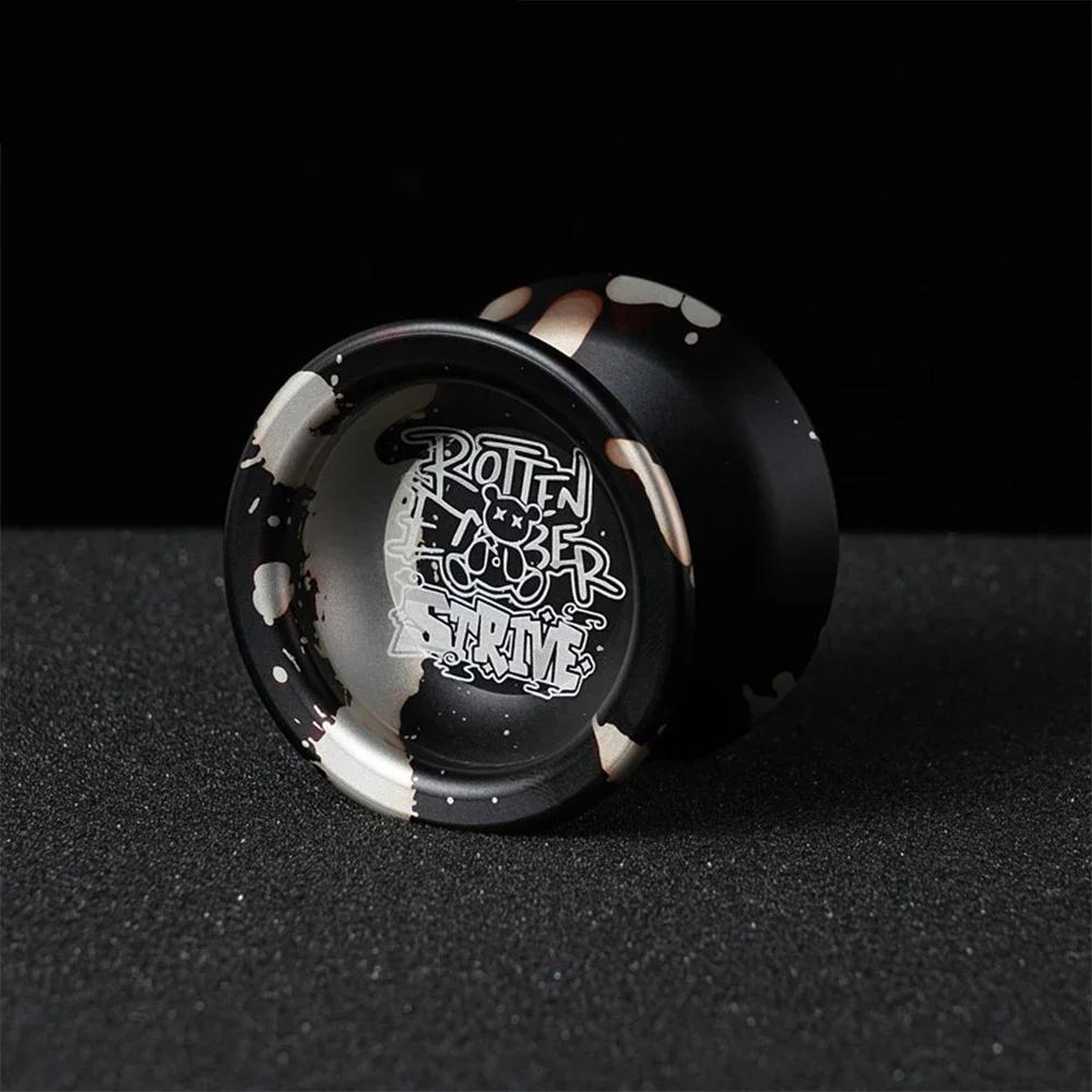 Yoyo Profissional Mágico Yoyo de Metal com Rolamento de 10 Bolas Liga de Alumínio Alta Velocidade Yoyo Não Responsivo Brinquedos Clássicos Para Crianças