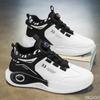 Rotating Buckle Mens Sneakers Comfy Non Slip Lace Up Shoes Men Outdoor Durable Shoes Casual Versatile Loafers Homme Zapatos