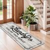 VIKAMA American-Style Kitchen Carpet Laundry Room Non-Slip Floor Mat Hallway Bedroom Long Strip Carpet Home Decoration