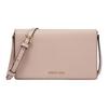 MK Jet Set Adjustable Shoulder Strap Leather And Faux Leather Medium Crossbody Bag Women Bags Nude-Pink 32S4GJ6C6L-SOFTPINK