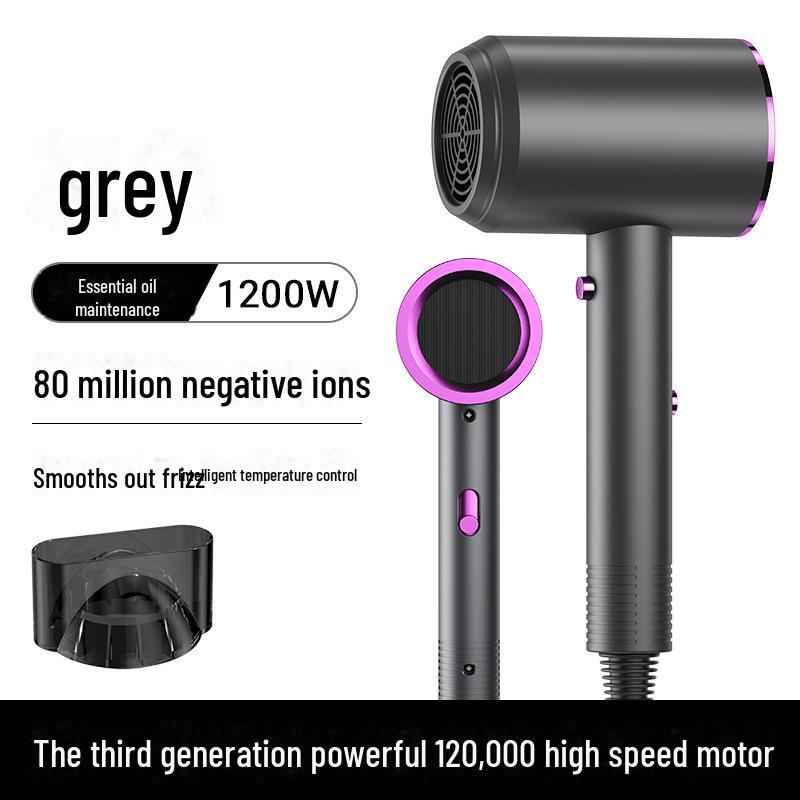 High-Power Hair Dryer with Ion Care and Hot/Cold Settings