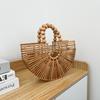 Weaving Bamboo Joint Bag, Weaving Bamboo Baskets, Packaging Beach Vacation Handbag