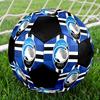 Pallone da Calcio Indoor Atalanta Colorato Cucito a Macchina PVC Misura 5 Pronto per Allenamento di Squadra e Competizione Durevole Alto Rimbalzo Fantastico Regalo Sportivo
