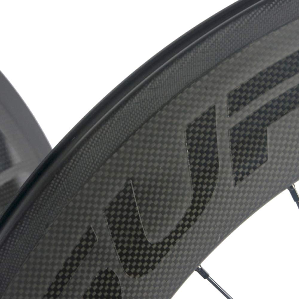 Windbrake Bike SUPERTEAM 88mm Carbonfaser-Räder 23mm 700c Drahtreifen-Radsatz