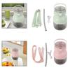 Tragbarer elektrischer Mixer Persönlicher Entsafter 500ml Auslaufsicherer Deckel 70W USB C Aufladung für kleine Eiswürfel Multifunktional Leicht
