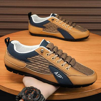2024 Men's Summer Trendy Casual Sports Shoes: Soft Sole Slip-On