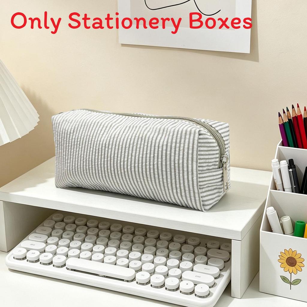 Bubble Yarn Pencil Case With Large Capacity For Students And Travel Organization