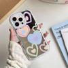 Oil Painting Colored Flower Mirror Phone Case for iPhone 17 16 15 Pro Max 14 Plus 13 12 11 Xs Max Xr X 7 8 Plus 16e Back Cover