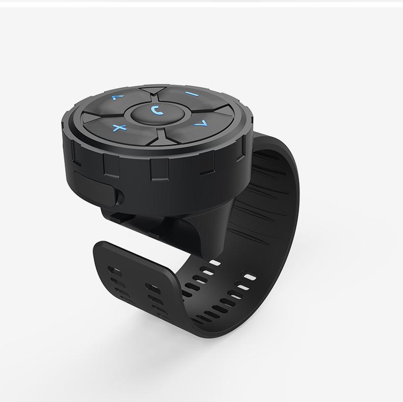 Smart Bluetooth Remote for Self-Timer & Calls, Compatible with Apple & Android Phones
