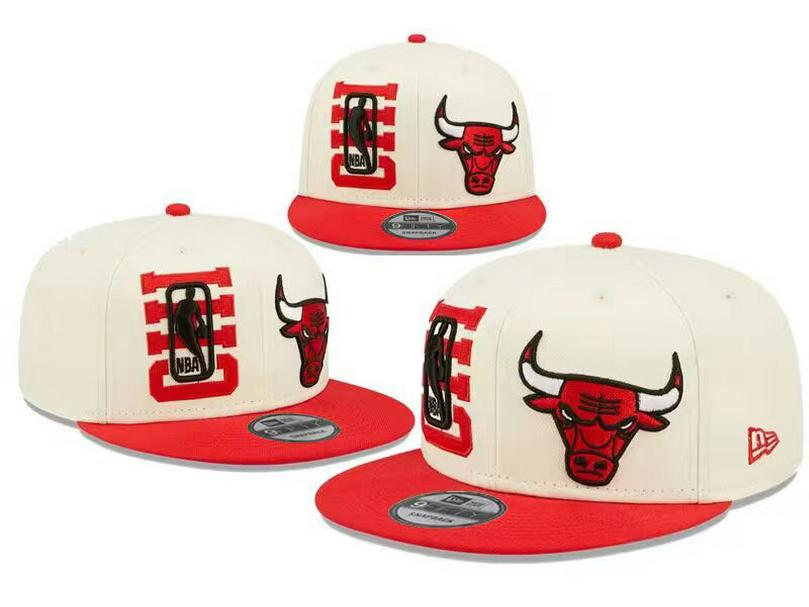 Chicago Bulls Cross Bull Embroidered Duckbill Cap, Unisex Korean Style Baseball Hat