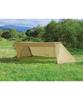 CAPTAIN STAG Solo Tent Pup Tent Solo Base 1 Person UV Cut Aluminum Pole Water Pressure Resistance Fly 3000mm Khaki Trekker 2000mm/Floor UA-63