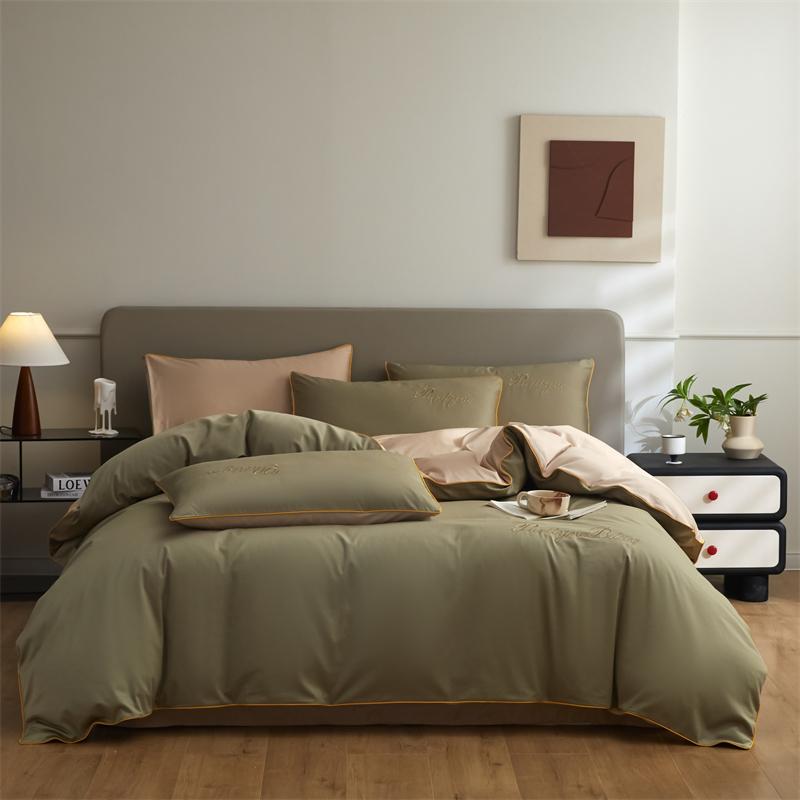 

3Pcs 100% Egyptian Cotton Duvet Cover Set 1Pc Duvet Cover And 2Pcs Pillowcases 150*200/200*230Cm Single/Double Queen King Size US King(264*228cm)3pcs