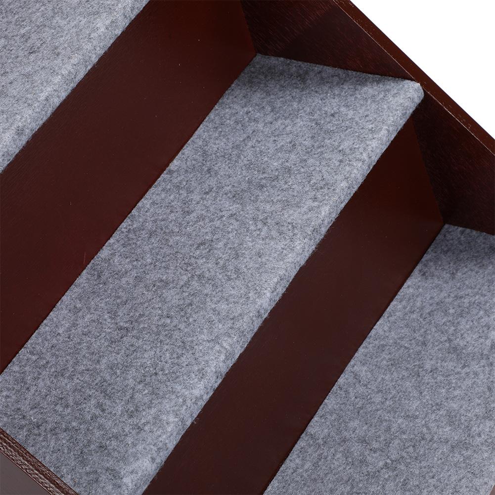 4 Levels Height Adjustable Pets Dog Stairs Ramp Ladder for High Bed