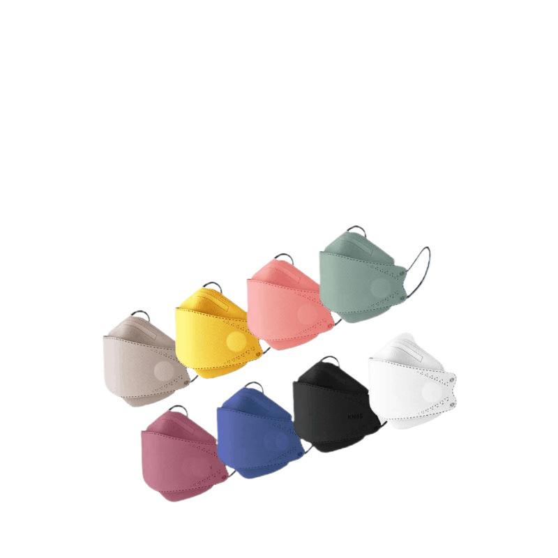 KF94 Colored Adult Mask - Fish-mouth Design, Smoke/Dust/Smog Protection, Disposable