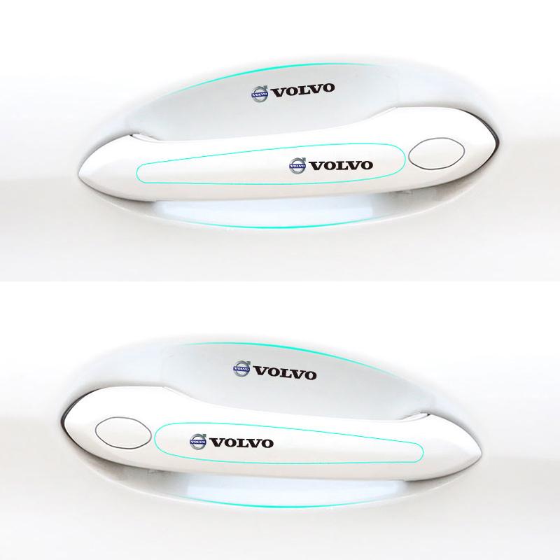 Volvo Car Door Bowl Film Transparent Handle Sticker Protector Cover For V60 V40 C30 XC60 S60 FH500 V50 XC90 FH16 S80 V70 XC40 T6