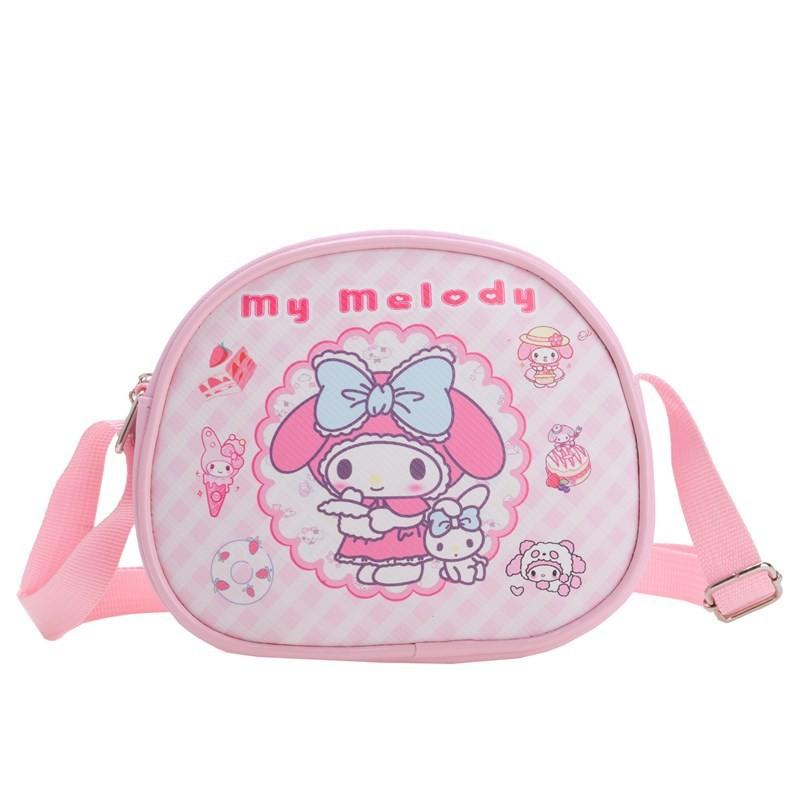 Trendy Lightweight Kids Crossbody Shoulder Bag Fashionable Cute Cartoon Backpack For Girls