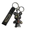 Bear Keychain Delightful In Half Dissected Style Perfect For Keys Everyones