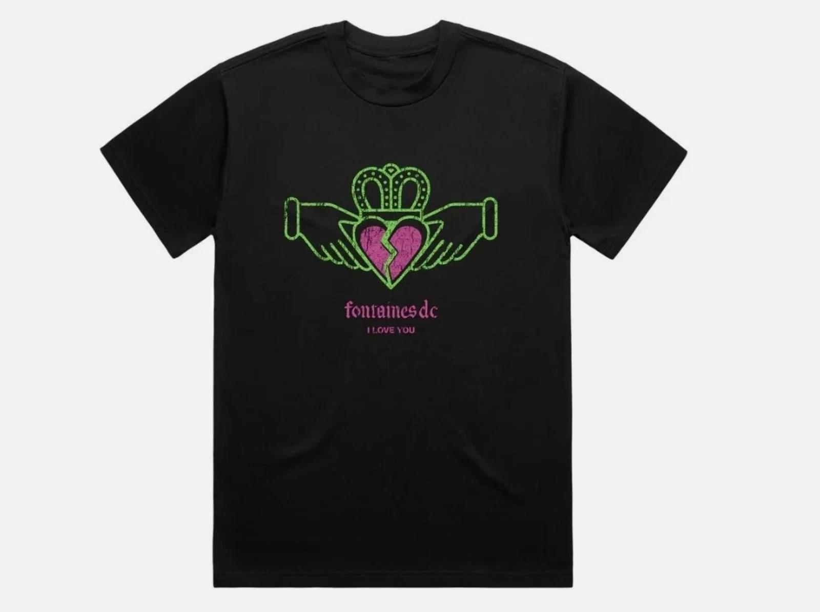 Fontaines D.C. I Love You Romance Tour 2025 T-shirt S