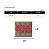 Gucci Vintage Logo Print Kurzes Falt-Canvas- und Lederportemonnaie Herrenportemonnaie Ebenholzbraun 671652-US7EC-9396