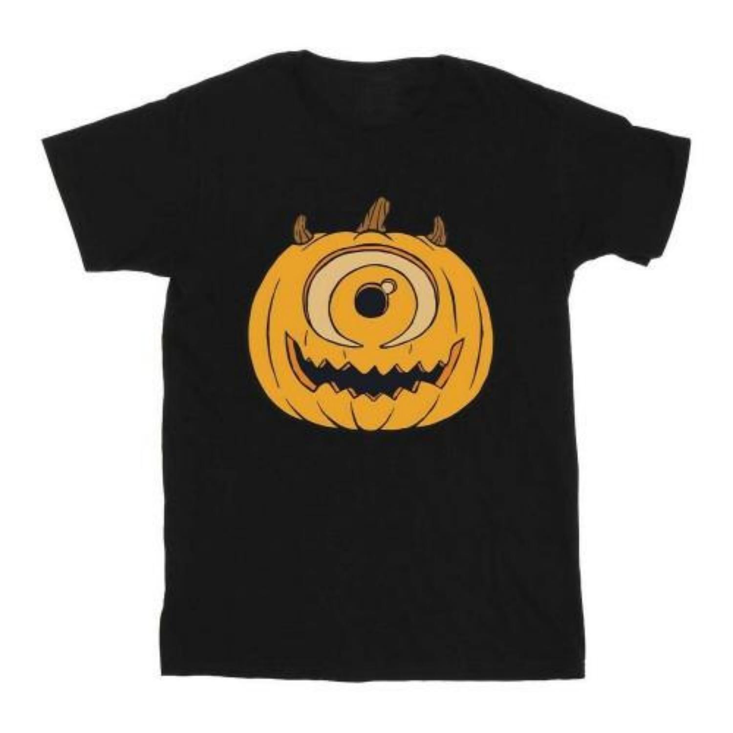 

Monsters Inc Girls Pumpkin Cotton Halloween T-Shirt S