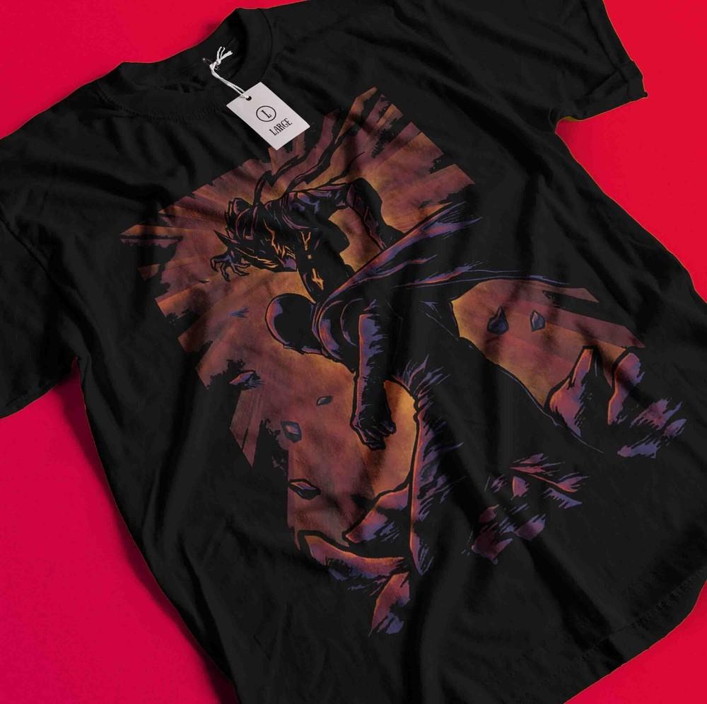 One Punch Man T-Shirt Saitama Shirt Garou Tshirt Fubuki Genos Anime Manga OK Tee BB1565