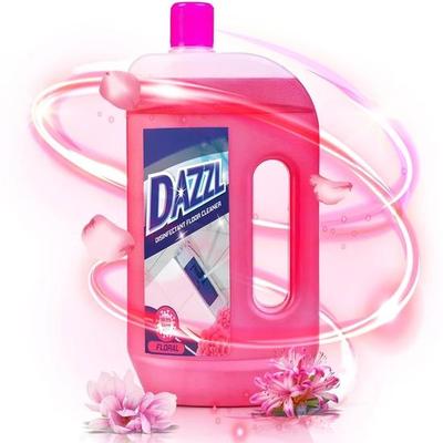 Dazzl Środek czyszczący do podłóg (Kwiatowy) - 975 ml | Zabija 99,9% zarazków | Środek dezynfekujący do czyszczenia powierzchni