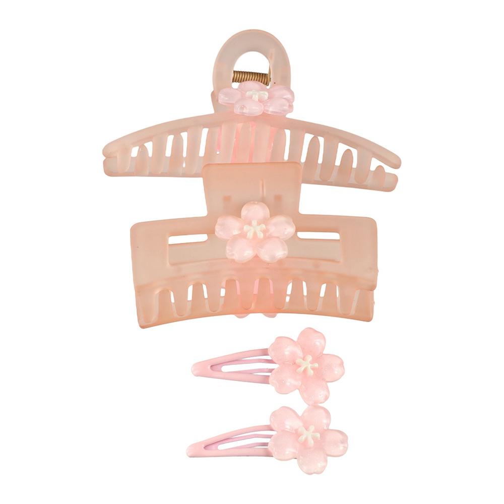 Cherry Blossom Flower Hair Clip Hair Accessories Sweet Barrettes Sweet Flower Hair Claw  Gift