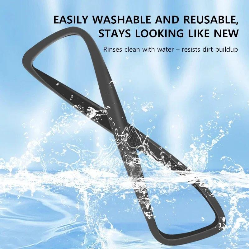 Car Interior Silicone Protective Cover For Tesla Model Y Juniper 2025 Central Control Display Rearview Mirror Protective Cover