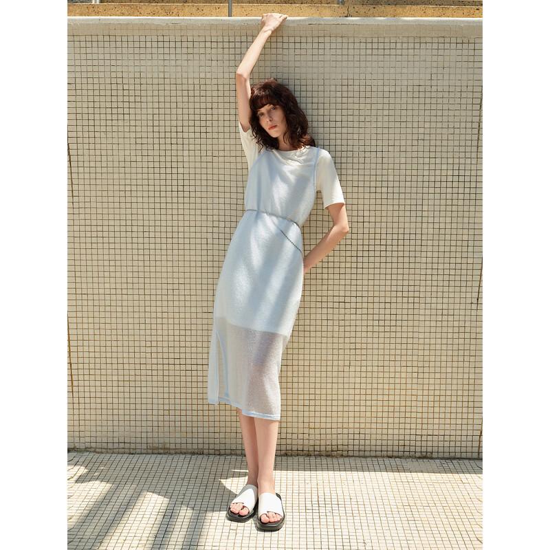 

Двухпредметный комплект: платье на бретелях в французском стиле от ELLE M