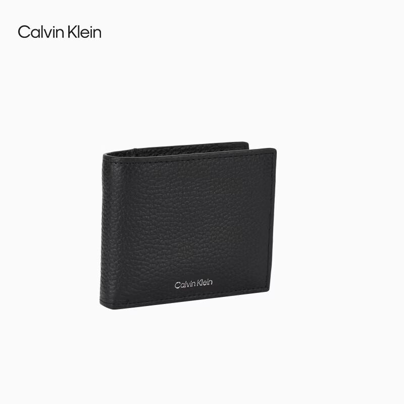 Calvin Klein Jeans Men's Pebbled Leather Multi-Card Wallet