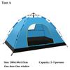 Tente de camping d'extérieur à ouverture automatique rapide, Protection solaire imperméable, Abri de pique-nique sans montage, Espace large pour la famille, Plage, Douce et confortable