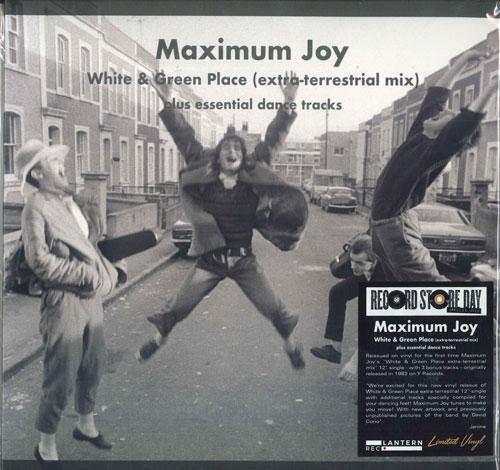 

LP Record MAXIMUM JOY - White & Green Place LANR022 Lantern Rec. 2023 UK Rock
