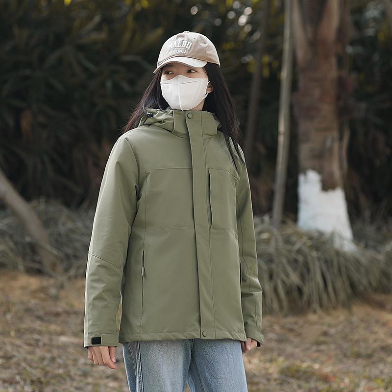 

Весна и осень Новая парная куртка для одного человека Ветрозащитная, непромокаемая, износостойкая, устойчивая к царапинам, взрывоопасная куртка 5XL