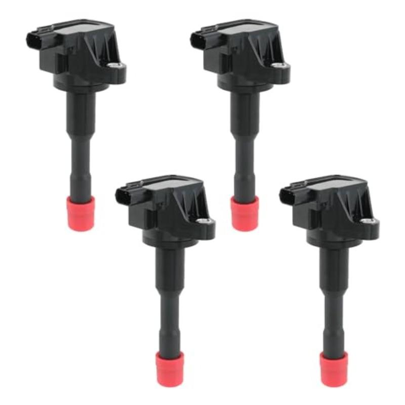 4PCS 30520PWA003 30520-PWA-003 Ignition Coil For Honda Civic 7 8 VII VIII JAZZ FIT 2 3 II III 1.2 1.3 1.4L UF373 C687