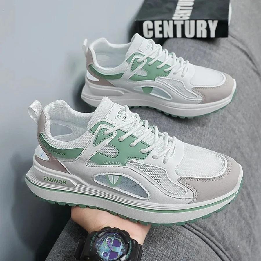 2025 Hot Selling Men's Youth Breathable Mesh Cloth Shoes Soft Sole Comfortable Tennis Shoes Leisure Sports Running Shoes shoes