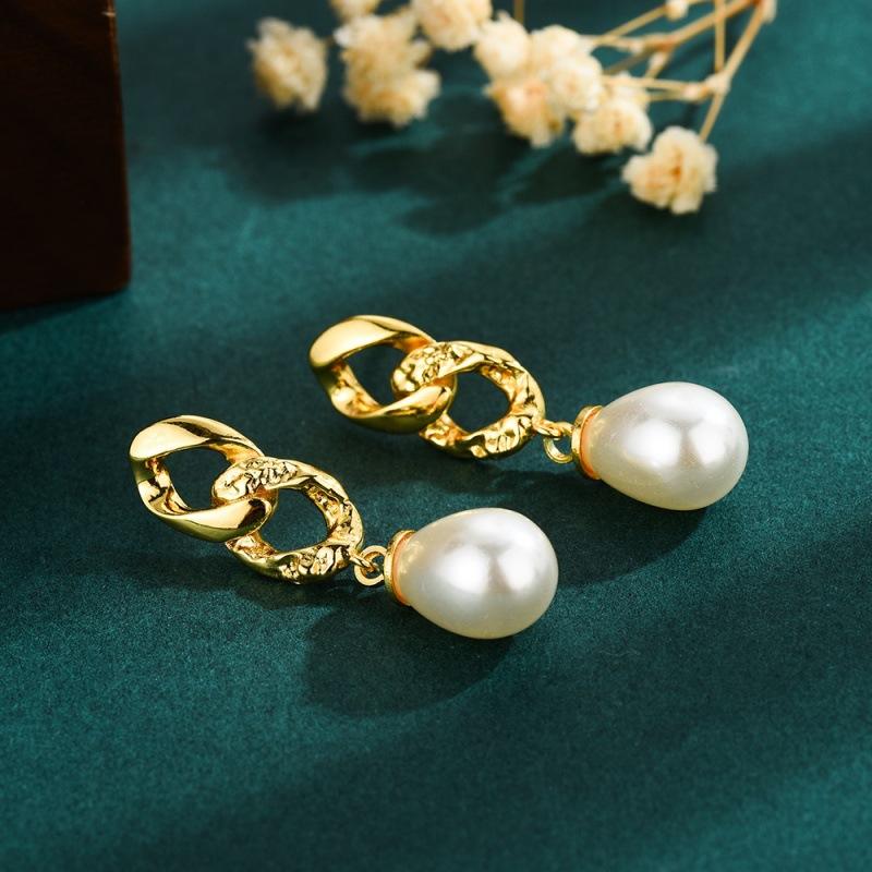 Earrings Fashion Jewelry Cross Border Unique Irregular Autumn Winter Stylish High End Designer Look