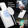 Magnetic Magsafe Case For Samsung A17 A56 A36 A26 A16 A06 A55 A35 A15 A54 4g 5g Hybrid Hard Cover Clear Shockproof Soft Shell