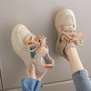 Platform Dad Shoes New Spring and Summer Mesh Breathable Mesh Shoes Show Small and Lightweight Sports Shoes
