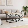 VidaXL Nesting Coffee Tables 2 Pcs Sonoma Oak Engineered Wood 838944