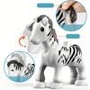 25 stk/sett Stor Størrelse Minifigur Dyr Klosse Gårdsserie | Store Byggeklosser Kompatible med Duplo Dyreserie Leker for Barns Barnefestgave