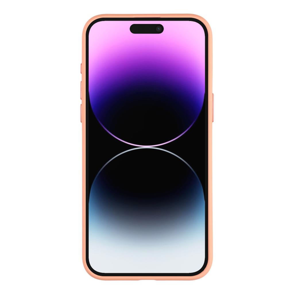 For iPhone 14 Pro Case Large Camera Window Liquid Silicone Aromatherapy Phone Cover