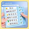 Detachable Daily Planner Memo Plastic Self-discipline Checklist Multi Purpose My Chores Checklist