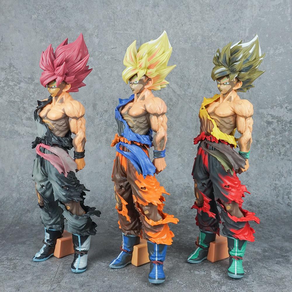 Dragon Ball Z Goku Pvc Action Figure With Manga Style Super Saiyan For Collectors And Display