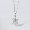 O Chain Around Neck Necklace Waterproof Stainless Steel Conch Shell Starfish Pendant Necklaces For Women Men Accessories Jewelry