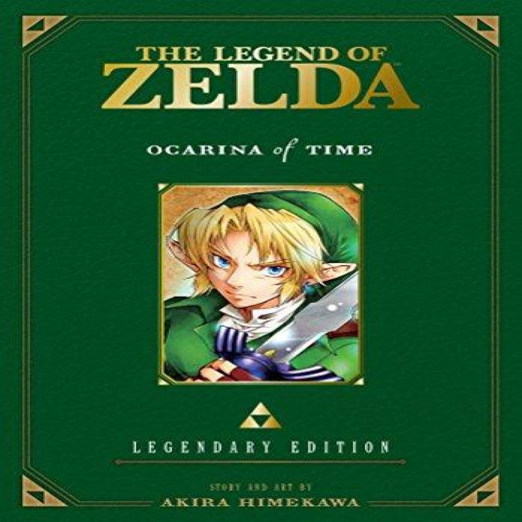 Legend of Zelda Ocarina of Time Legendary Edition by Akira Himekawa Paperback Book 9781421589596